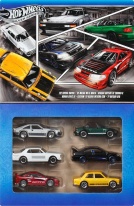 Комплект 6 колички Hot Wheels , Silver Seried 1:64