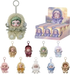 Колекционерска фигурка-ключодържател POP MART SKULLPANDA  - Импресионизъм, изненада