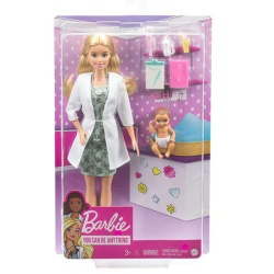 Кукла Barbie педиатър,блондинка