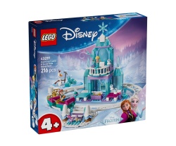 LEGO® Disney Princess 43281 - Леденият замък на Елза и приключение със снежно влакче