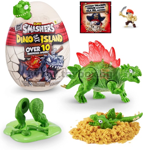 Smashers Dino Island: Мини динозавърско яйце, асортимент