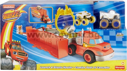 Пламъчко и машините - Игрален комплект 2в1 камион