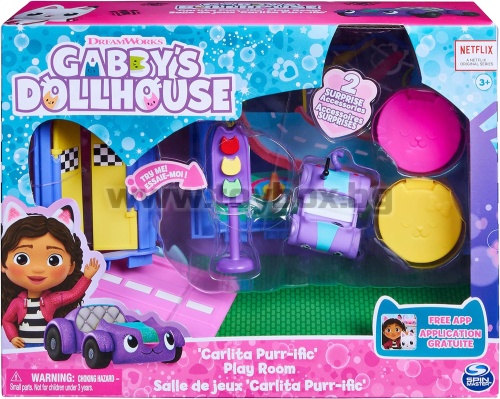 Gabby's Dollhouse - Делукс: Стая за игра с кола