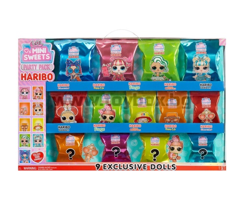 Кукла LOL Surprise - Mini Sweets X HARIBO Tween, парти комплект