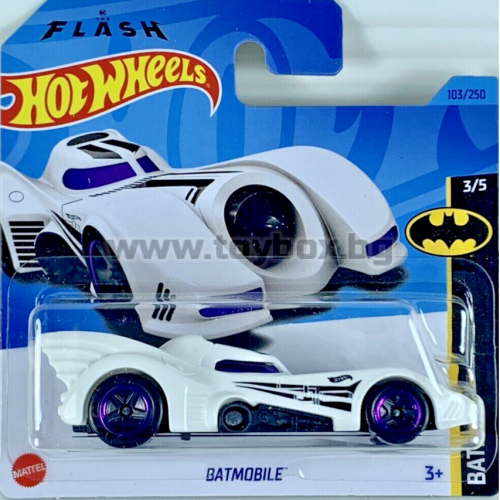 Метална количка Hot Wheels , Batmobile