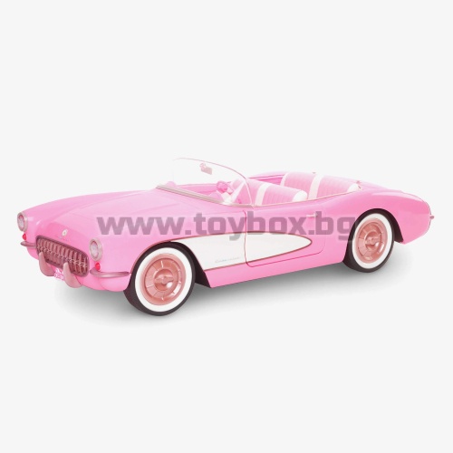 Колекционерски кабриолет Barbie The Movie Pink Corvette