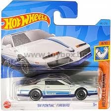 Метална количка Hot Wheels , '84 Pontiac Firebird