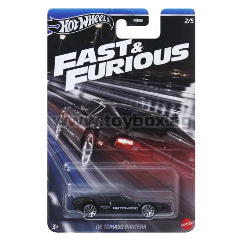 Метални колички Hot Wheels Fast and Furious, DE Tomasa Pantera