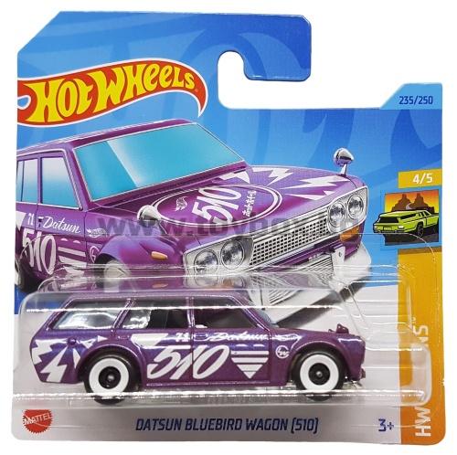 Метални колички Hot Wheels , Datsun Bluebird Wagon (510)