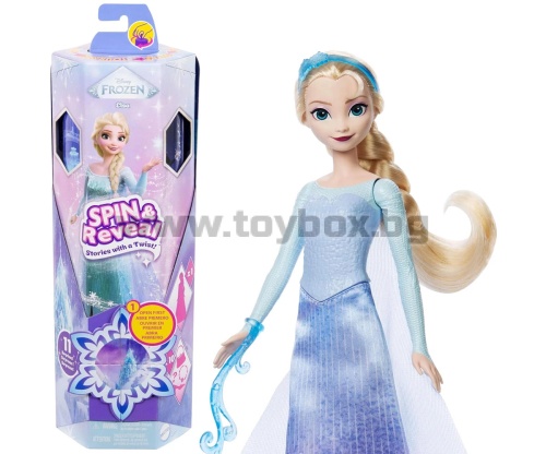 Кукла Disney Princess - Завърти и преобрази: Елза