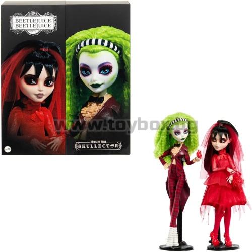 Kолекционерски комплект Monster High Skullector Betelgeuse и Lydia