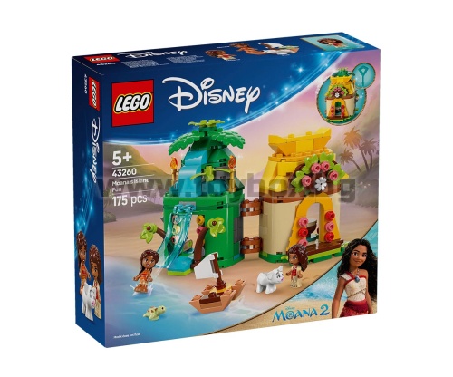 LEGO® Disney 43260 - Островни забавления с Ваяна