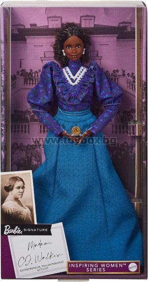 Колекционерска кукла Barbie Madam CJ Walker
