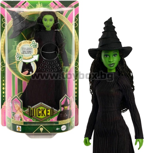 Пееща модна кукла Mattel Wicked - Елфаба