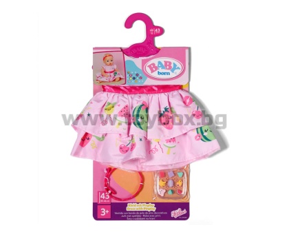 Baby Born - Рокля за кукла 43 см
