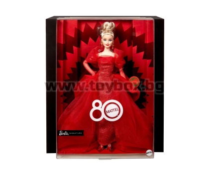 Кукла Barbie - Блондинка, 80 години Mattel