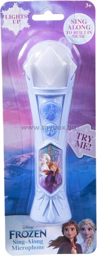 Дисни - Замръзналото кралство Магически микрофон за пеене и MP3 караоке