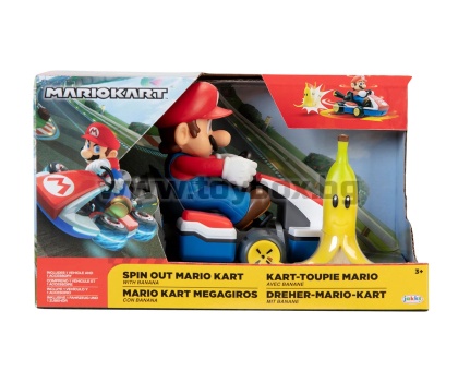 Jakks Pacific - Супер Марио: Супер Марио с количка и банан