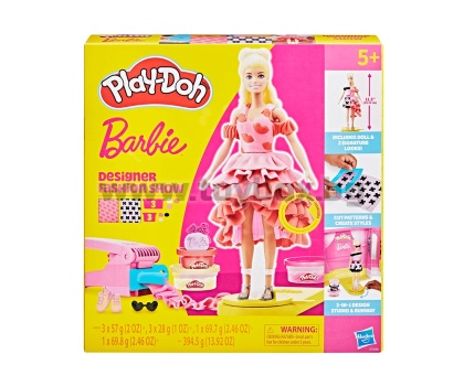 Play Doh - Барби: Дизайнерска кукла за модно ревю
