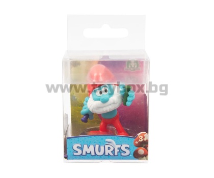 Смърфовете - Фигурка, татко Смърф с бяла брада