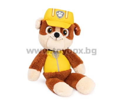 Пес Патрул - Плюшена играчка Ръбъл, 30 см