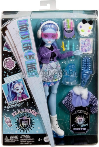 Monster High - Кукла Аби Боминейбъл ,клуба „Изкуства и творчески ужаси“