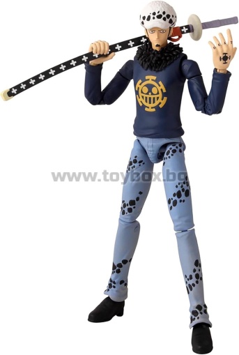 BANDAI - Аниме герой - One Piece - фигурка Трафалгар Лоу 17 см 