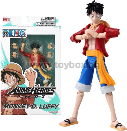 BANDAI - Аниме герой - One Piece - фигурка Монки Д. Луфи 17 см 