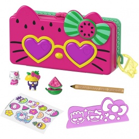 Комплект Hello Kitty - Несесер за моливи, асортимент