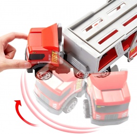 matchbox Fire Rescue Hauler Playset