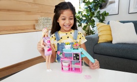 Кукла Barbie - Комплект магазин за цветя