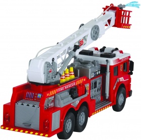 Радиоуправляема кола Дики, пожарен камион със стълба и струя за гасене на пожар