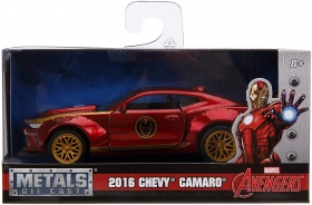 Jada - Метална кола Marvel Iron Man 2016 Chevy Camaro SS 1:32