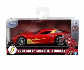 Jada Toys 253252007 - The Flash 2009 Chevy Corvette Stingray 1:32