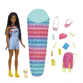 Кукла Barbie - На къмпинг: кукла Бруклин