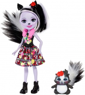 Кукла Enchantimals с животно - Sage Skunk & Caper
