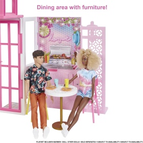 Barbie® HCD48 - Dollhouse Playset