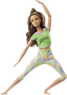 Кукла Barbie Made to Move - брюнетка