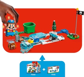 LEGO® Super Mario 71415 - Комплект с допълнения Ice Mario Suit and Frozen World