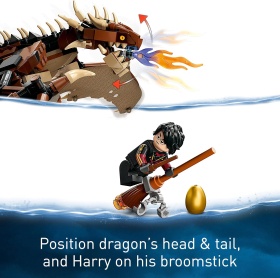 LEGO® Harry Potter 76406 - Унгарски рогоопашат дракон