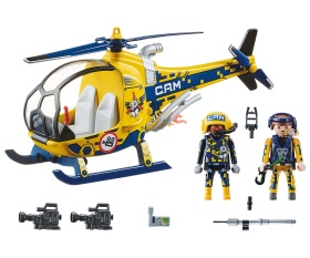 Playmobil - Хеликоптер с филмов екип