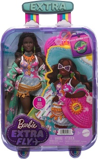 Кукла Barbie Extra Fly - Плажна мода