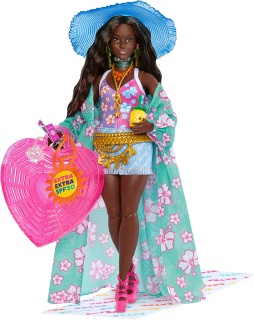 Кукла Barbie Extra Fly - Плажна мода