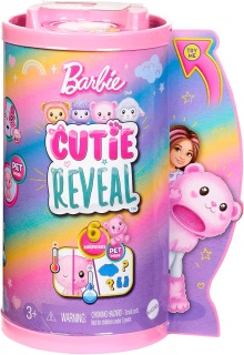 Кукла Barbie Cutie Reveal Chelsea  - Челси Супер изненада: розово мече
