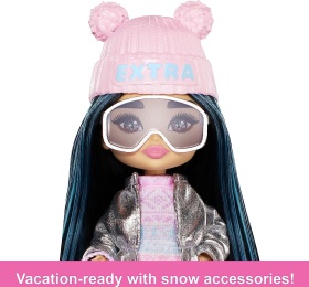Кукла Barbie  Extra Fly Minis  - зимна мода