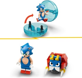 LEGO® Sonic the Hedgehog™ 76990 - Соник - игра със сфери за скорост