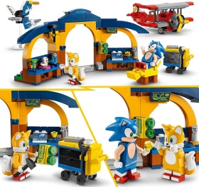 LEGO® Sonic the Hedgehog™ 76991 - Работилница на Тейлс и самолет Торнадо