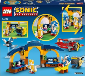LEGO® Sonic the Hedgehog™ 76991 - Работилница на Тейлс и самолет Торнадо