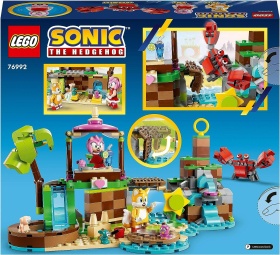 LEGO® Sonic the Hedgehog™ 76992 - Островът за спасение на животни на Ейми