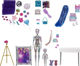 Игрален комплект Barbie  Colour Reveal - Парти с 50 изненади